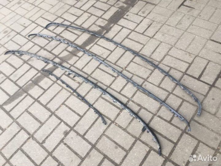 Накладка бампера задняя Audi A8 D5 2017-2020