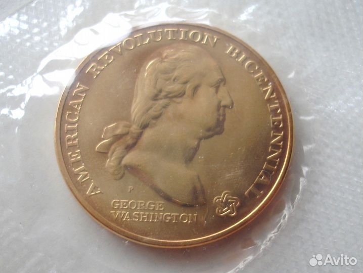 Жетон 200 лет революции США