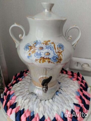 Самовар электрический керамика СССР