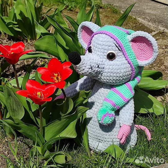 Вязаный крыс