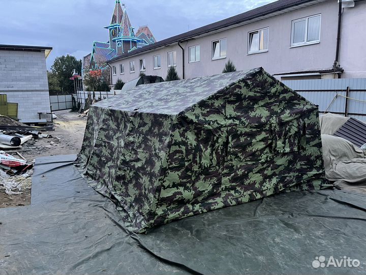 Армейская палатка в поход на отдых