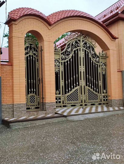 Кованные ворота