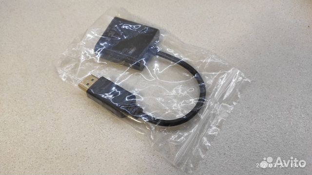 Адаптер-переходник Display Port - VGA (f)