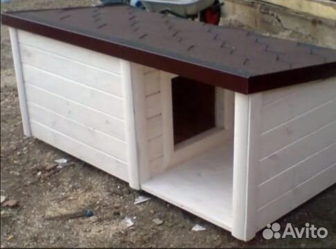 Будка для собаки утепленная