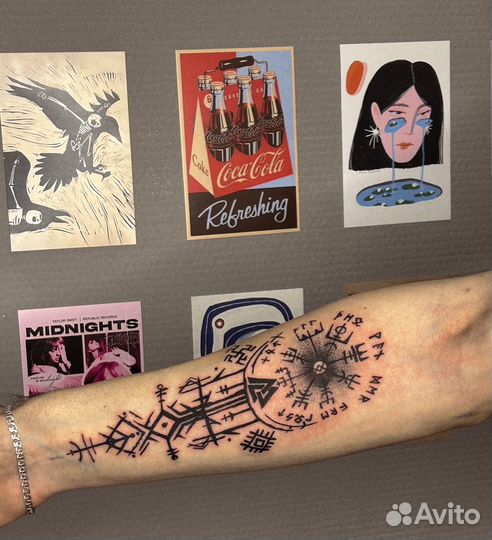 Тату за расходники, модели на тату