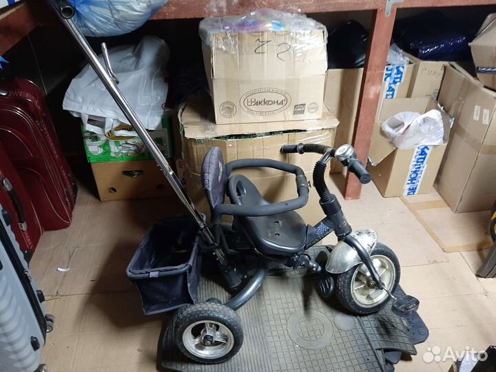 Детский трехколесный велосипед бу