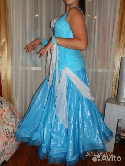 Платье для танцев-стандарт