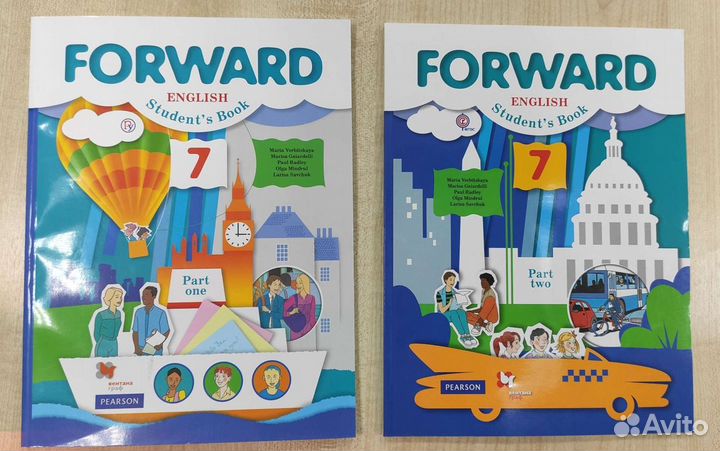 Вербицкая Английский язык 7 класс Учебник в 2-х