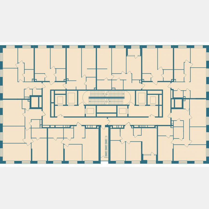 2-к. квартира, 69,2 м², 9/33 эт.