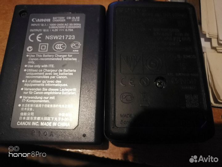 Зарядки для фотоаппаратов