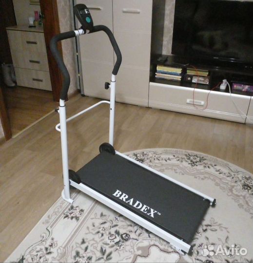 Беговая дорожка механическая складная