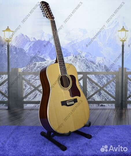Двенадцатиструнная гитара (новая) комплект