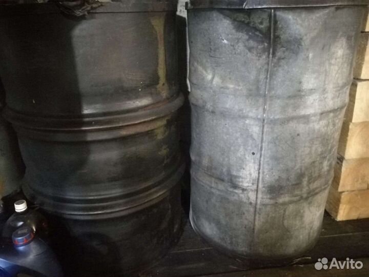 Бочка 200 литров металлическая