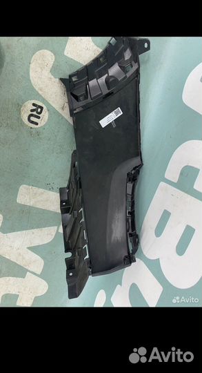 Накладка переднего бампера левая haval dargo