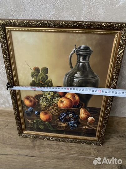 Картина натюрморт. Репродукция