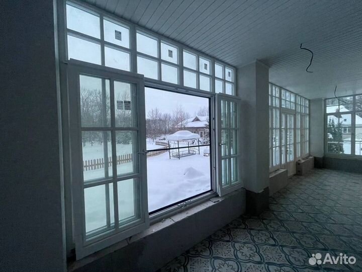 Панорамные окна терассы