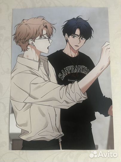 Постеры/плакаты аниме манга/манхва Эскиз