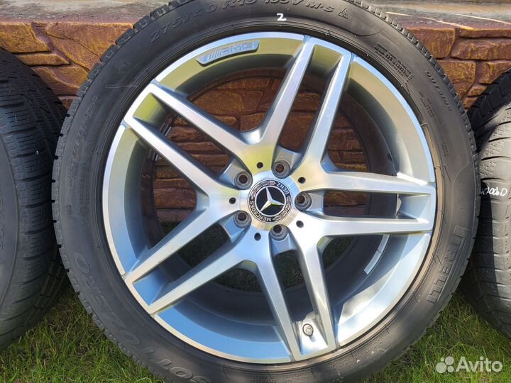 Оригинальные колеса R19 Mercedes AMG W222
