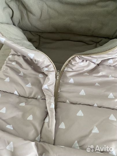 Теплый конверт в коляску