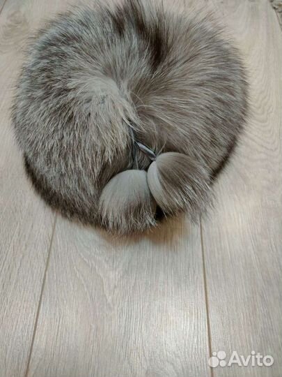 Шапка из чернобурки