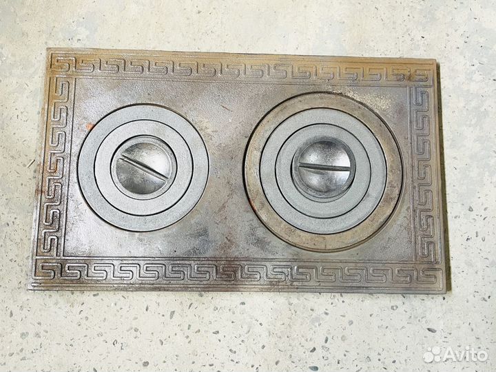 Плита печная под казан две конфорки П2-5