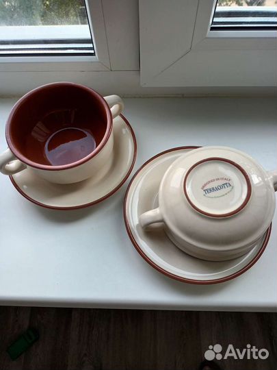 Чашки бульонные мало бу цена за все
