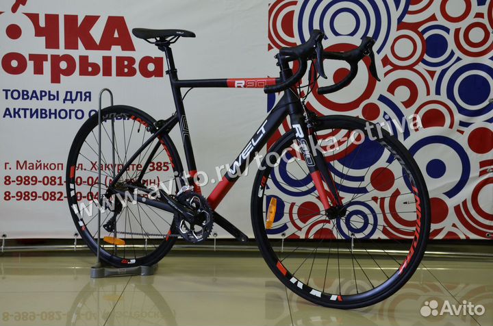 Велосипед Welt R80 Red/black