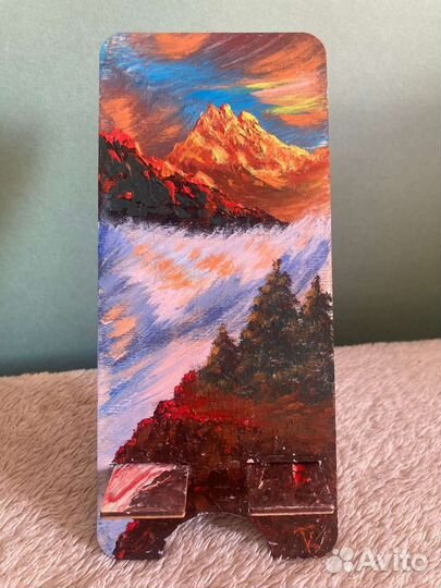 Живопись. Подставка под/для телефона