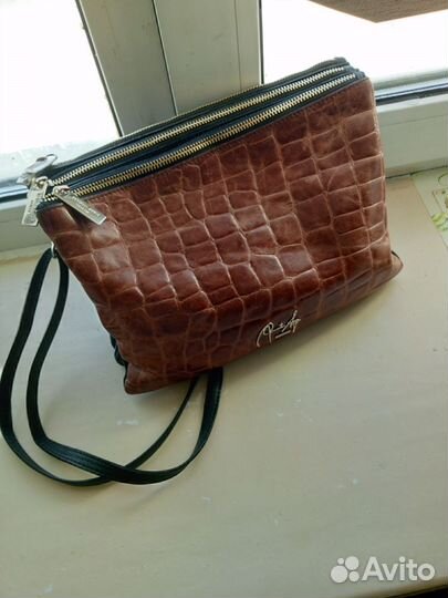 Сумка женская натуральная кожа италия