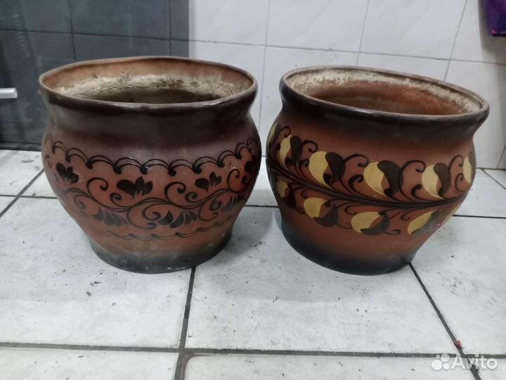 Горшок керамический