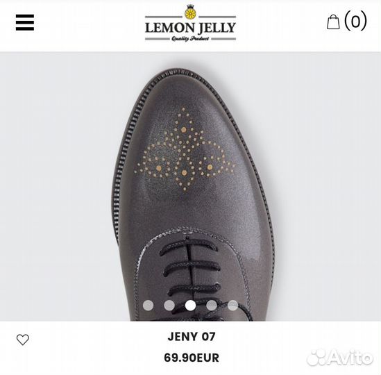 Lemon Jelly 38 оксфорды