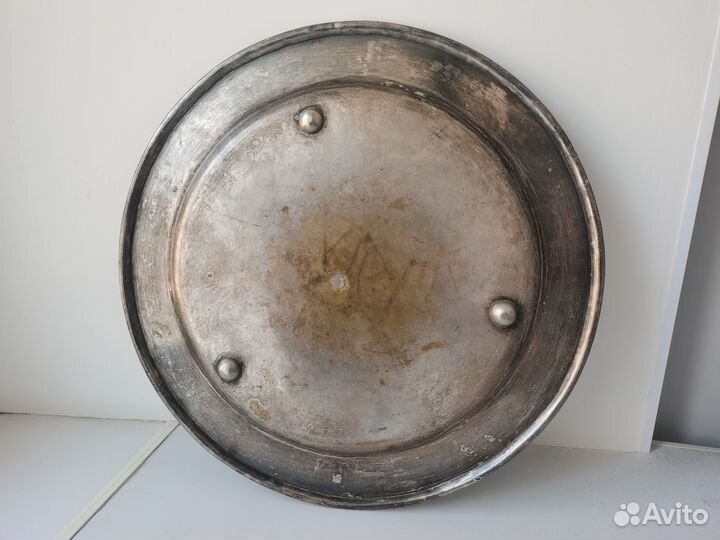 Поднос для самовар 1894 - 1899 Геннигер серебрение