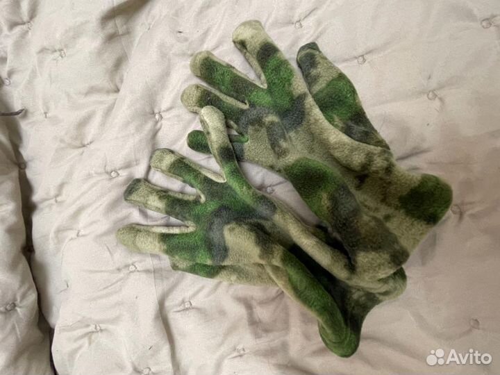 Перчатки мужские флисовые