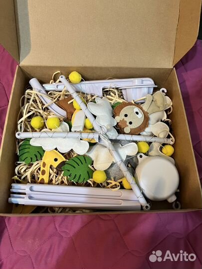 Мобиль на кроватку с подсветкой