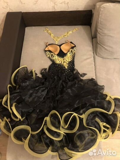 Платье для бальных танцев стандарт молодежь