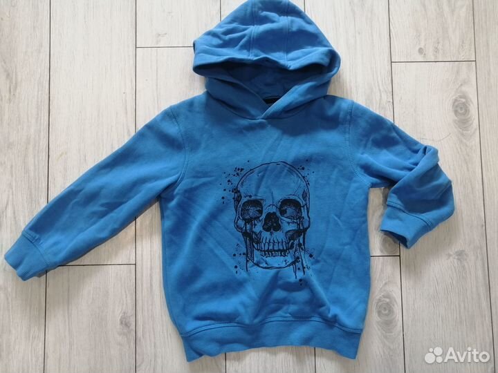 Кофты толстовки (Carter's,H&M,george) 6-8 лет