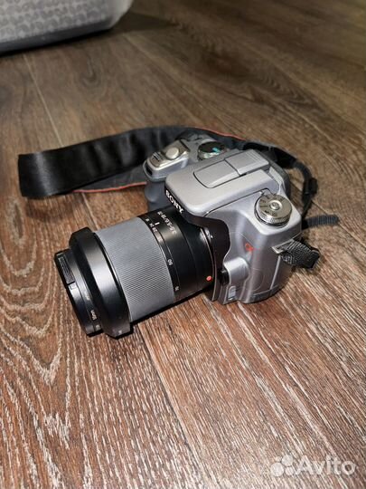 Sony a100 зеркальная камера