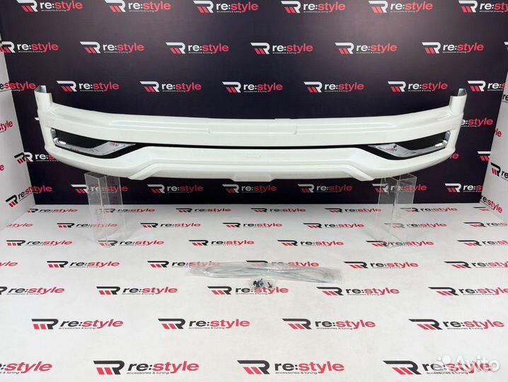 Обвес Toyota Land Cruiser 200 с 16г Белый D2331