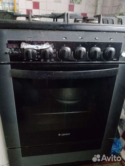 Электро газовая плита