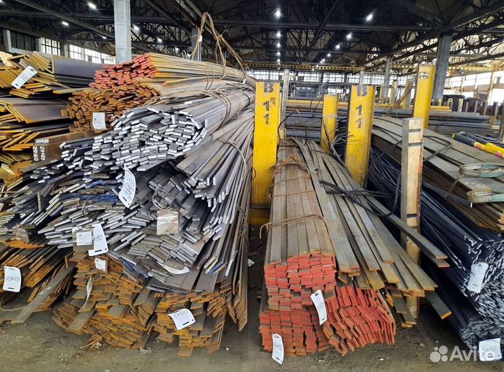 Полоса стальная 50х4, 6 м Ст3