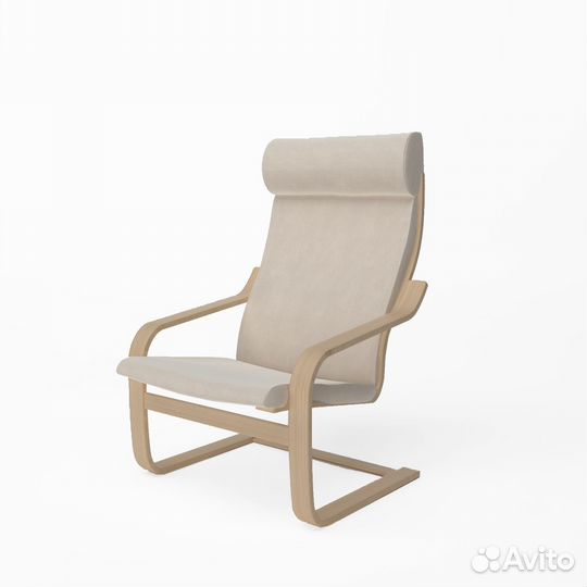 Новый чехол для кресла поэнг, пелло (икеа)