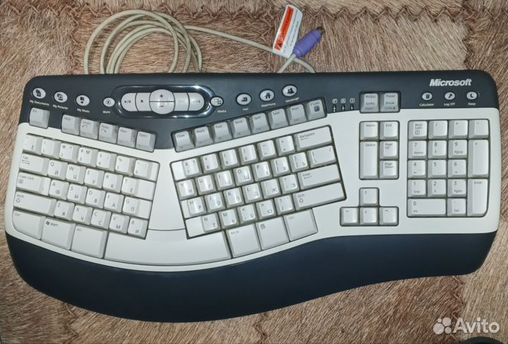 Эргономичная клавиатура Microsoft Natural RT-9470