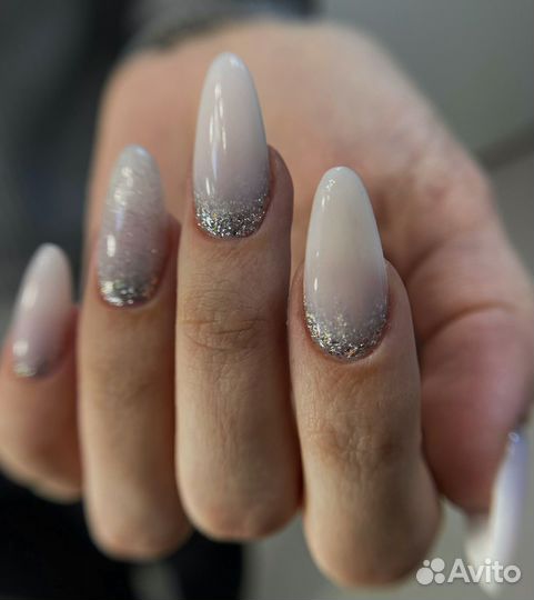 Маникюр наращивание ногтей педикюр