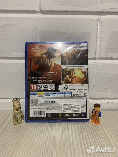 Новый Tomb Raidor definitive edition PS4 в пленке