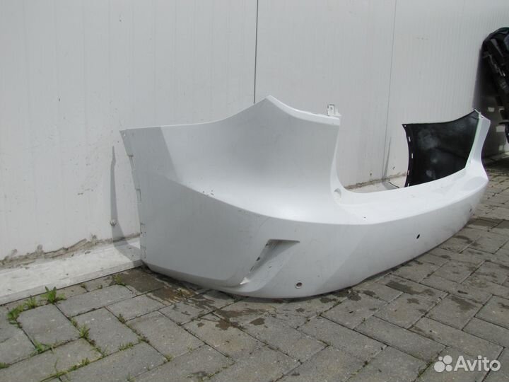 Lexus RX4 бампер задний цвет белый 2015-2020