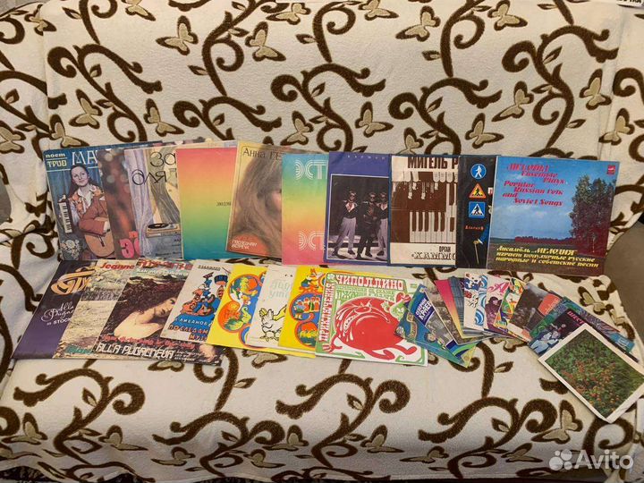 Виниловые пластинки СССР лот