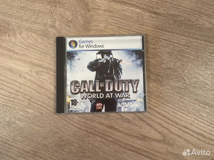 Компьютерная игра call of duty world AT war