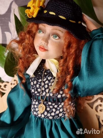 Интерьерная кукла ручной работы
