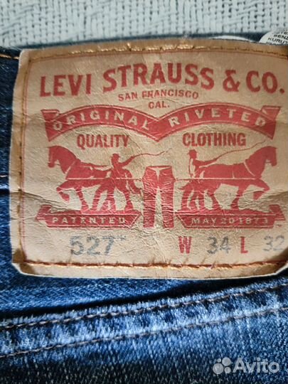 Джинсы мужские levis