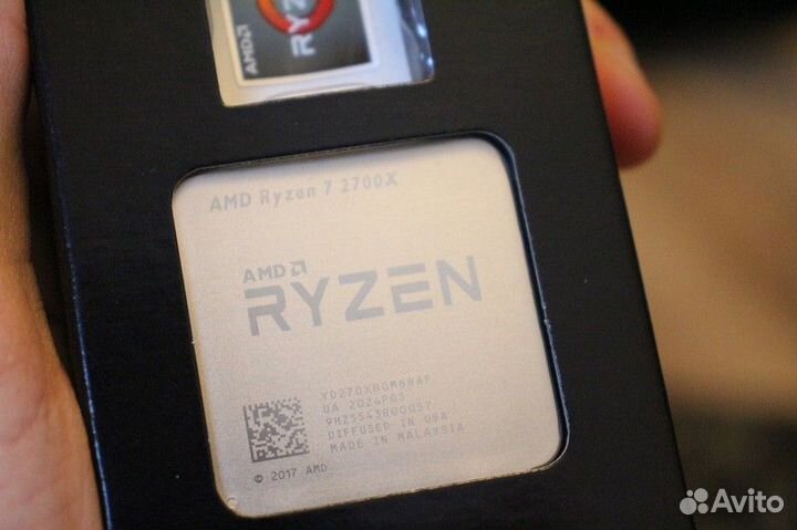 Процессор AMD Ryzen 7 2700X BOX